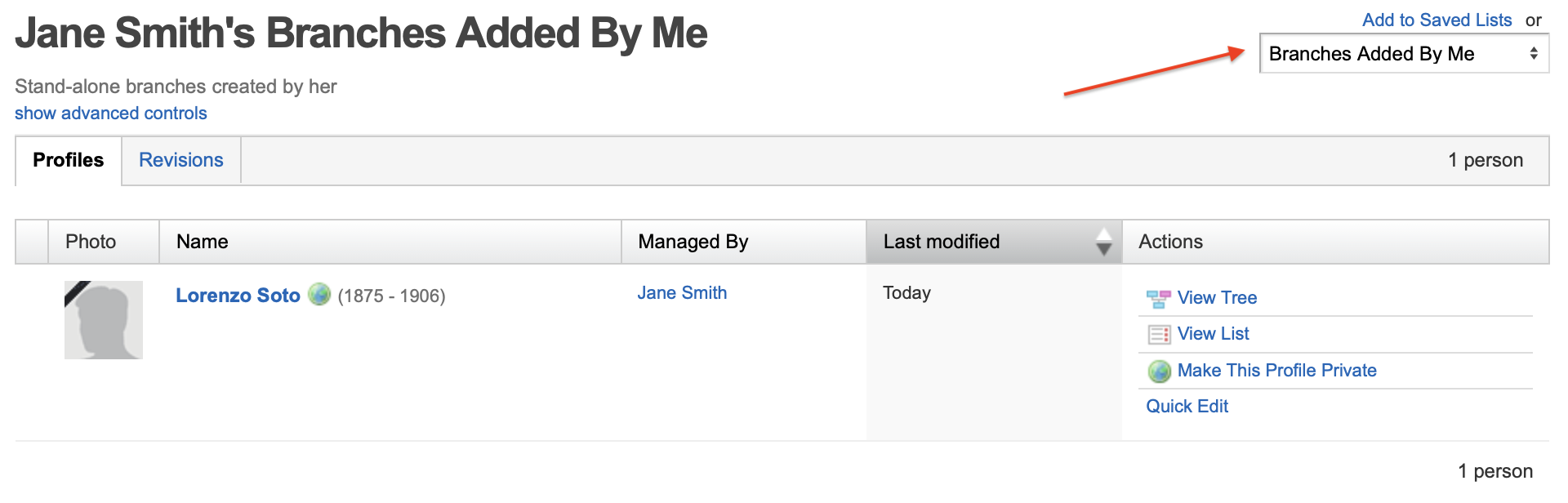 5 List Branches added by Me.png