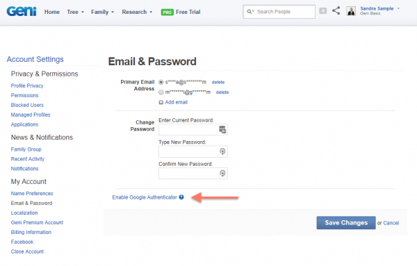 1password enable 2fa